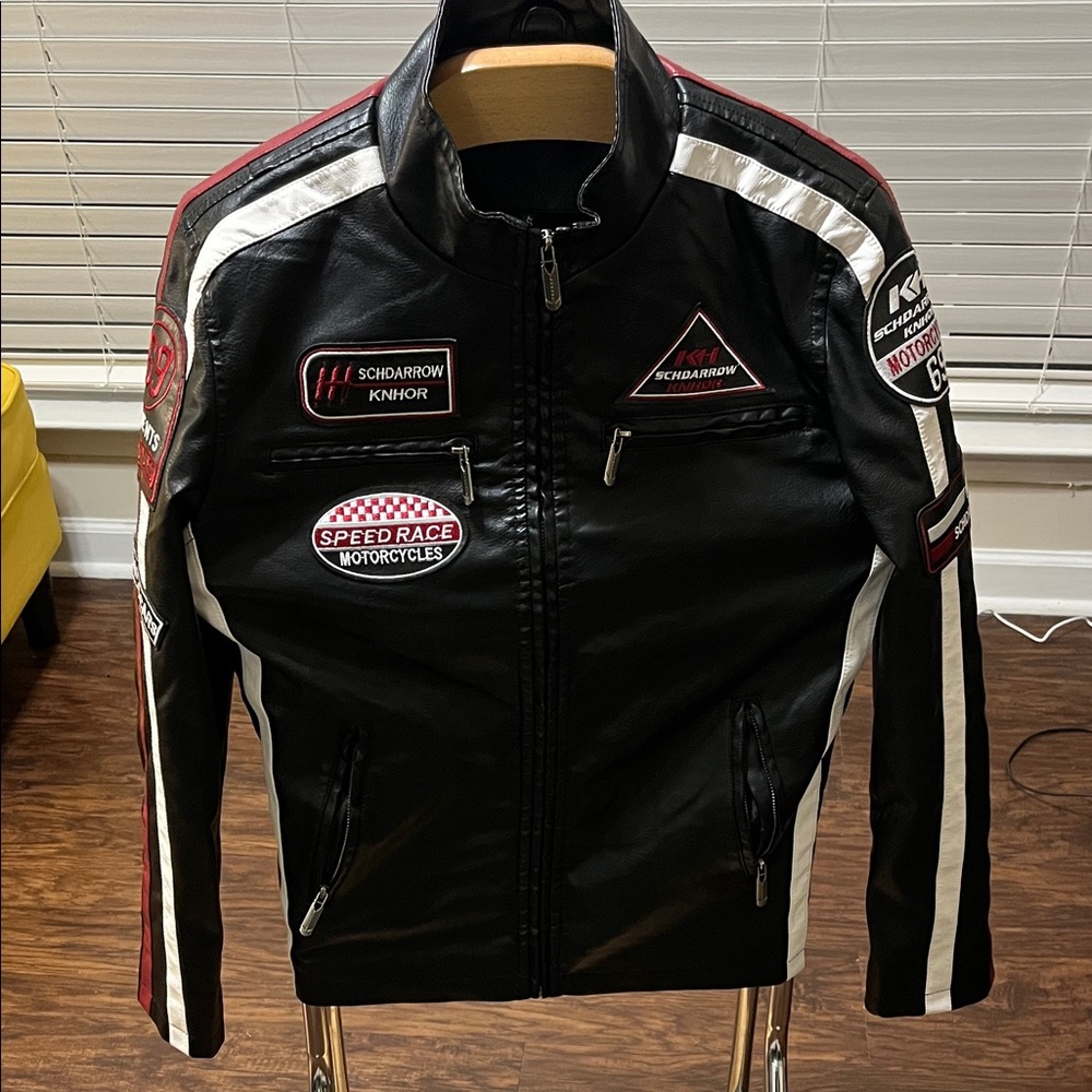 Black Motorcycle Jacket